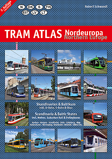Tram Atlas Nordeuropa (2.Auflage) - Skandinavien & Baltikum