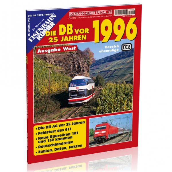 EK Special  143 – Die DB vor 25 Jahren 1996 – Ausgabe West