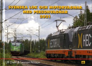 Svenska lok och motorvagnar med personvagnar 2021