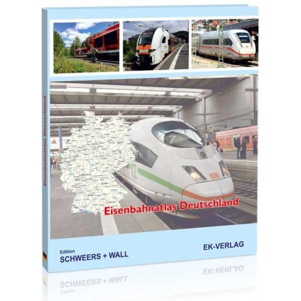 Eisenbahnatlas Deutschland - 12. aktualisierte Auflage 2023