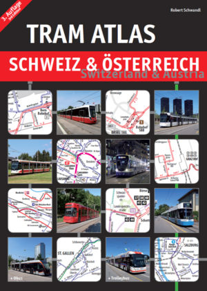 Tram Atlas Schweiz und Österreich - 3de herziene oplage 2023