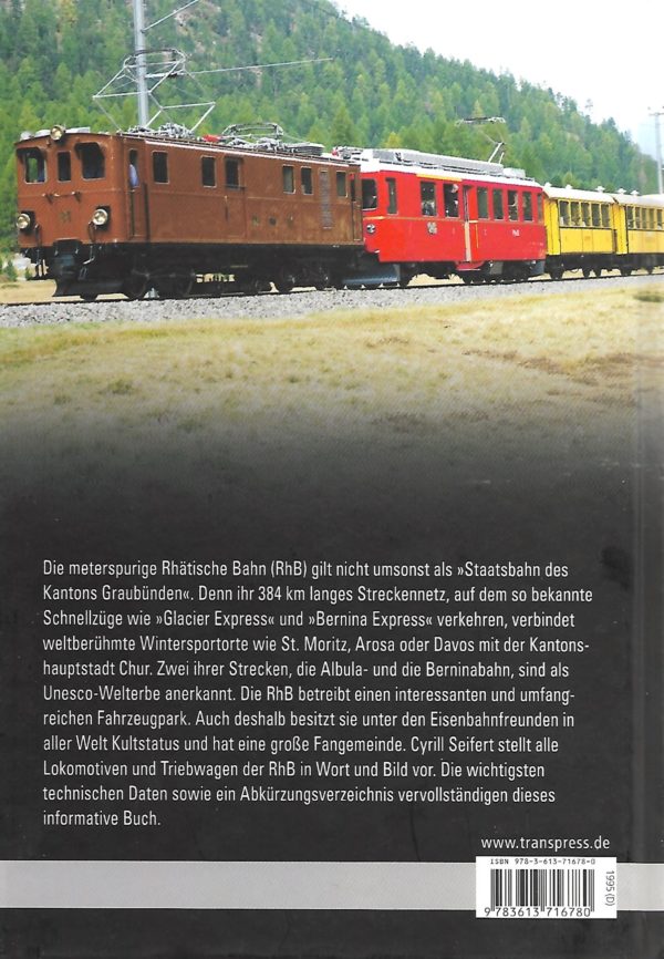 Loks und Triebwagen der Rhätischen Bahn seit 1889 - uitgave 2023