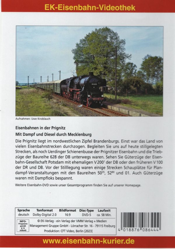 Eisenbahnen in der Prignitz