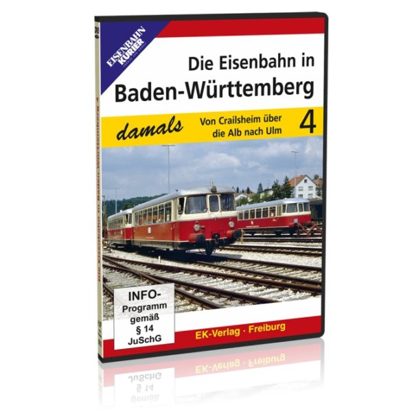 DVD - Die Eisenbahn in Baden-Württemberg - damals, Teil 4